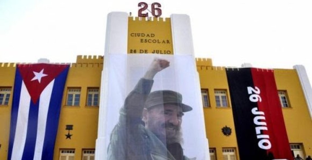 En este #70Moncada, celebraremos en toda #Cuba 🇨🇺 con la convicción de que siempre se puede. 
Desde #Matanzas, llegue las felicitaciones a #SantiangoDeCuba, merecedora del acto central por el 26 de Julio. 
#ConTodosLaVictoria 
#EtecsaMtzEnVictoria