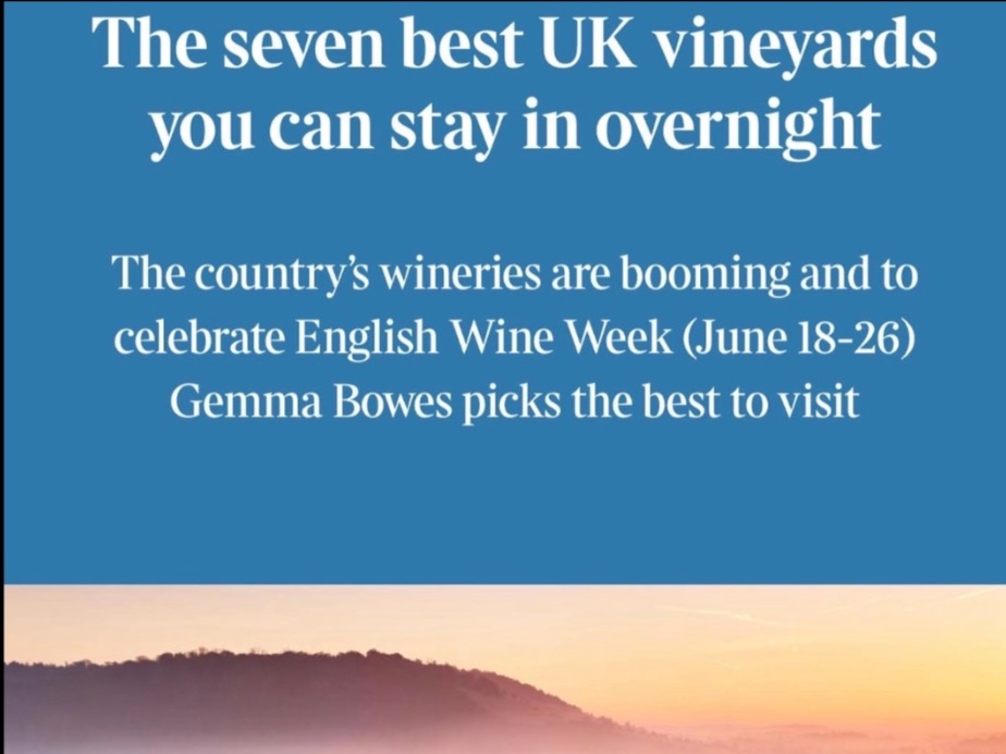 Fancy a last minute holiday at the Vine House on our vineyard? - mailchi.mp/d328bf870d78/f…