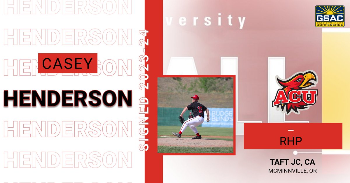 Welcome to the ACU Baseball Family <a href="/chenderson12/">Casey Henderson</a>
