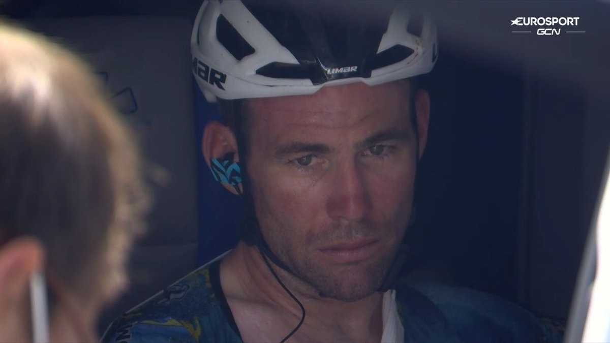 LeGruppetto's tweet image. L'abandon de Mark Cavendish est confirmé.
Le Britannique, qui prendra sa retraite à la fin de la saison, ne battra donc pas le record de victoires d'étapes sur le Tour de France et restera co-détenteur du record avec Eddy Merckx (34). #TDF2023