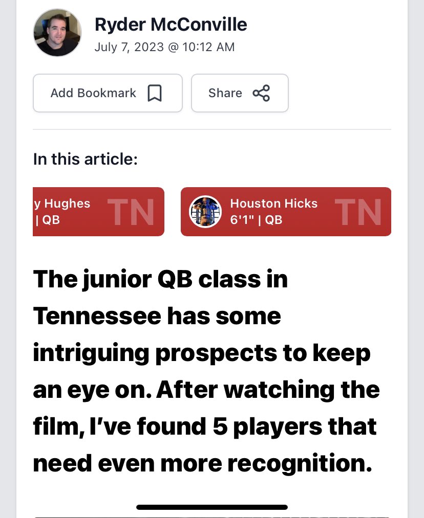 HoustonHicksQB's tweet photo. Thanks for the recognition! @BBSfootball @CoachSimbeck @Gavin_Greene16 @NCEC_Recruiting @NatlPlaymkrsAca @SoCalCoyotesTN @CSmithScout @TrueBlueTrooper @Trenton_Kirklin @coachjoeylynch @CoachCoopp @APSUCoachSW @CoachPLeone @CoachT_Ward84 @CoachSampson3 @Justin_Roper @QBHitList https://t.co/vy39Xn5GY1