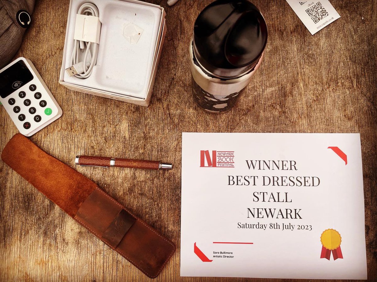 EAPurle's tweet photo. I’ve won best dressed stall for the day at the @newarkbookfest 🤩
https://t.co/ZsyGKTCsp4
#eapurle #loreoftellus #loreoftellusseries #booksbooksbooks📚 #ilovebooks #writewritewrite #firestone #orbis #tempus #worldoftellus #bookstagram #authorlife #newark https://t.co/wjs3ZbPxNp