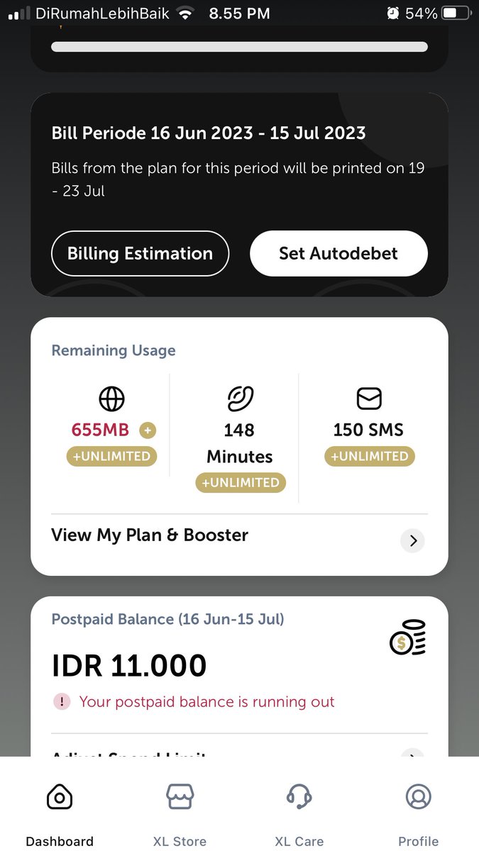 Dear @XLAxiata_Tbk  ini kenapa 655mb nya ga bisa di pakai?