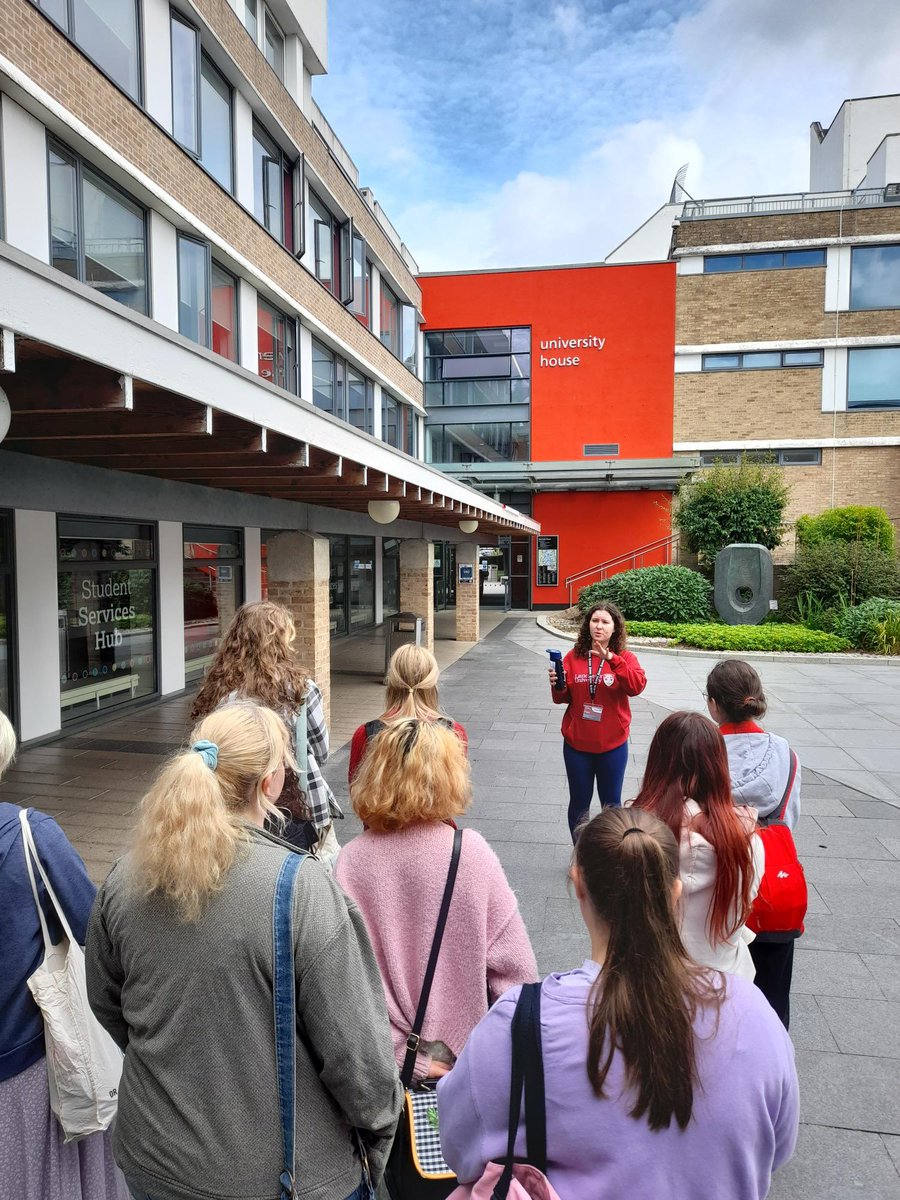 execollenglang's tweet image. Some of our staff and students made the journey to @LancasterUni last week to attend the @LAEL_LU Forensic Linguistics A Level Conference Day - we were treated to a campus tour and a fascinating selection of lectures! #ExeCollProud