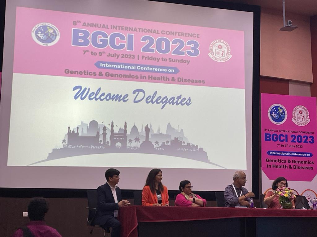 MapmyGenome at the 8th Annual International BGCI Conference held at Hyderabad

#MapMyGenome #GeneticCounseling #PreventiveGenomics #HealthandWellness #BGCIConference #GeneticTesting #PersonalizedMedicine #PrecisionHealth #GeneticInformation #DNAAnalysis #knowyourself