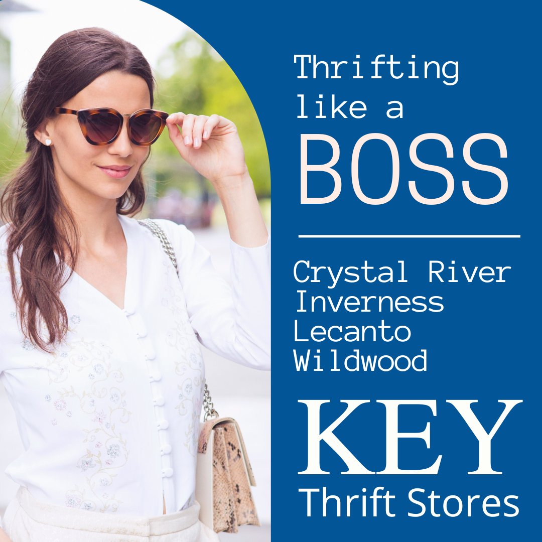 keytrainingctr's tweet image. Like a Boss! 
Key Thrift Stores OPEN 7 DAYS A WEEK! 
Crystal River | Inverness | Lecanto | Wildwood
Monday - Saturday 9am - 5:30pm
Sunday 10am - 4pm