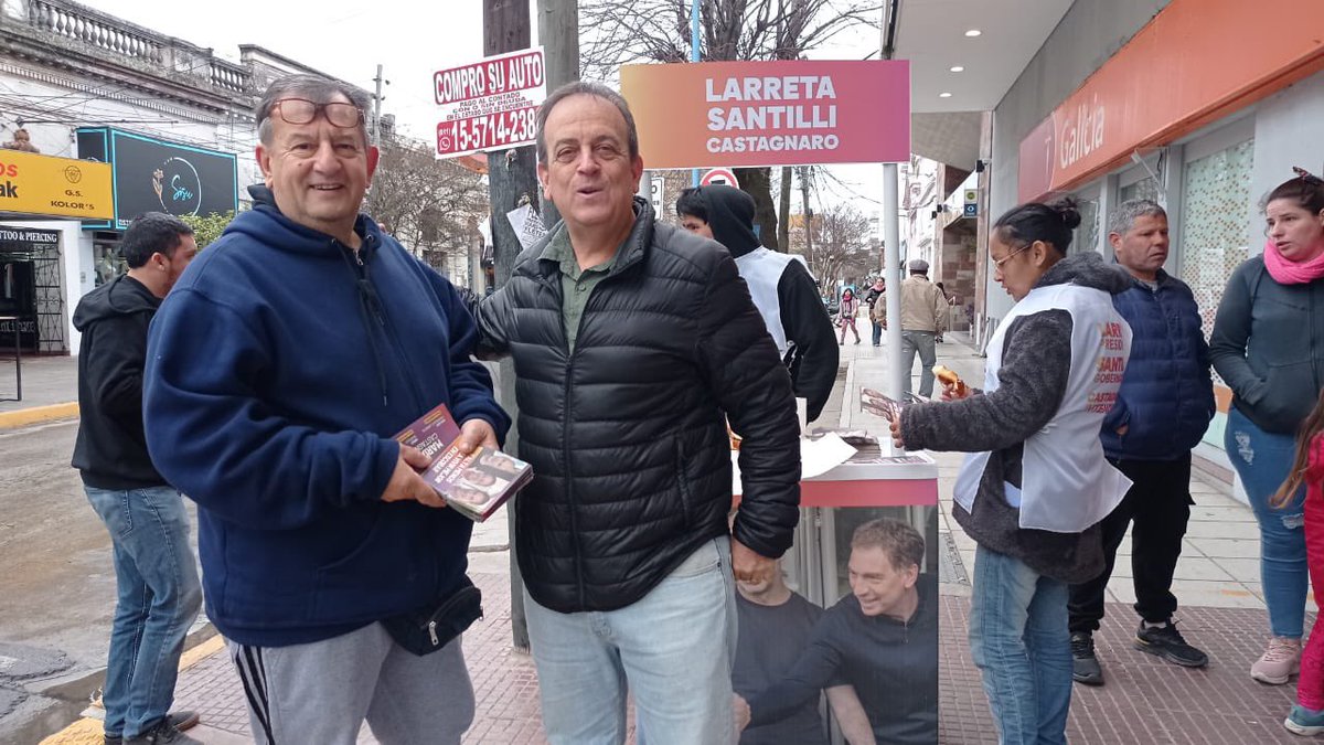 CastagnaroM67's tweet photo. #HagamosElCambioDeNuestrasVidas @horaciorlarreta @diegosantilli https://t.co/QewgWykpZV
