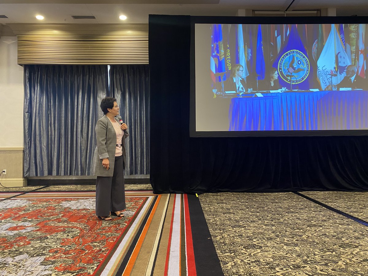 And we have started the IFSJLM Research Symposium 2023 with Dr. Lori Moore-Merrell, U.S. Fire Administrator! We love learning about “USFA Leading the Fire Service with #OneVoice.” #USFA #FEMA #FireServiceOneVoice