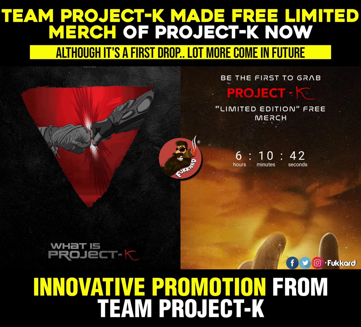 Fukkard's tweet photo. #ProjectK Free Limited Merch..

🔗 https://t.co/OffmUT9aGA

 #WhatisProjectK https://t.co/VwNBLW2zk0