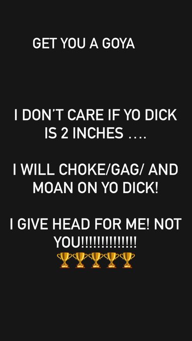 Goya said 1st! #bbw #porn #Headlines #goyasaidit #head #goodhead https://t.co/U1pxDaMevs<a href="/tag/bbw"class="tags">#bbw</a><a href="/tag/porn"class="tags">#porn</a><a href="/tag/headlines"class="tags">#Headlines</a><a href="/tag/goyasaidit"class="tags">#goyasaidit</a><a href="/tag/head"class="tags"><span>#head</span></a><a href="/tag/goodhead"class="tags"><span>#goodhead</span></a>