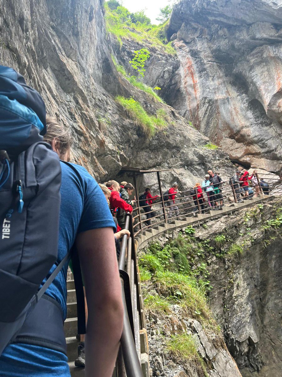 FMHscouts's tweet photo. Some more photos of todays trips to trummelbach falls. 🌊 #KISC #Adventure #114ontour https://t.co/4dvVbNvzNL