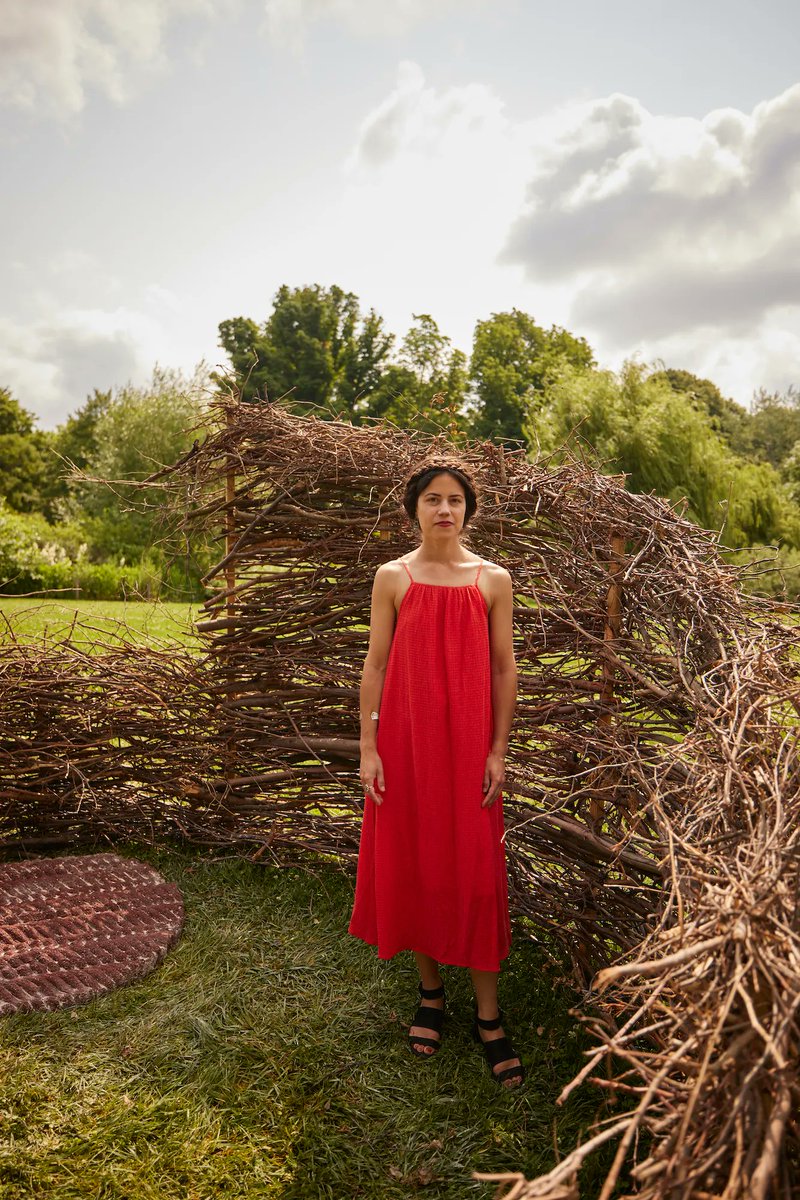 BrooklynBotanic's tweet photo. Amanda Martínez's piece "Cercado" is part of Branching Out, the central art exhibit of #PowerofTrees, co-presented by @ankhlave.
Come see Branching out at BBG now: https://t.co/TxFuIOIiBd https://t.co/2McDPRyzfc