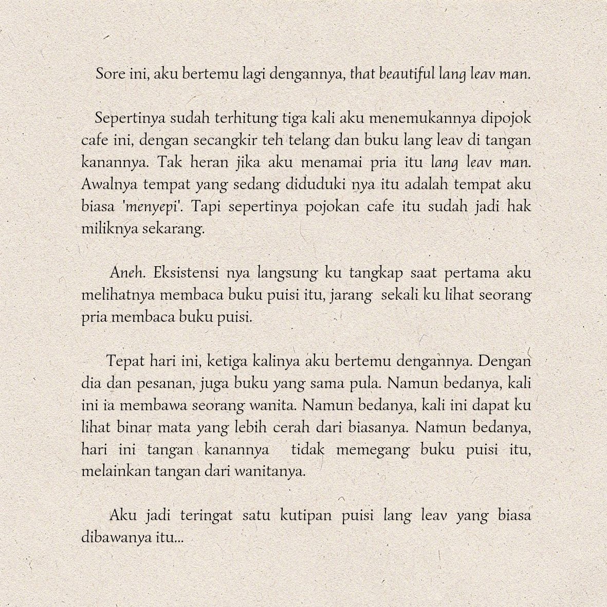 urhideaway's tweet image. —since that day, you caught my attention. but sadly, you never noticed my existence.