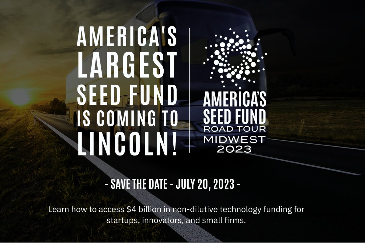 Remember to sign up for America's Seed Fund Road Tour! This FREE event is your chance to discover the process of securing SBIR/STTR grants and engage with federal agency program managers alongside fellow innovation ecosystem members. 

Register here: hubs.ly/Q01X21F70