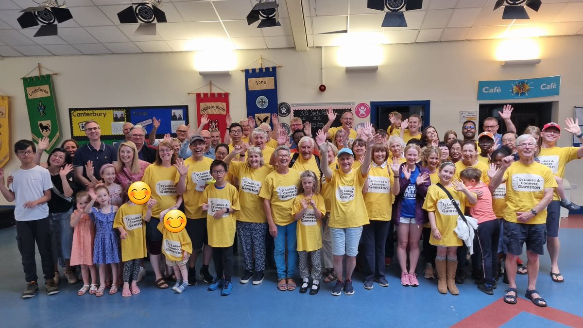 A fab time serving the community in the rain today at <a href="/StLukesGamston/">St Luke's Gamston</a> &amp; Connect Gamston. Hoping for better weather for our free BBQ tomorrow!