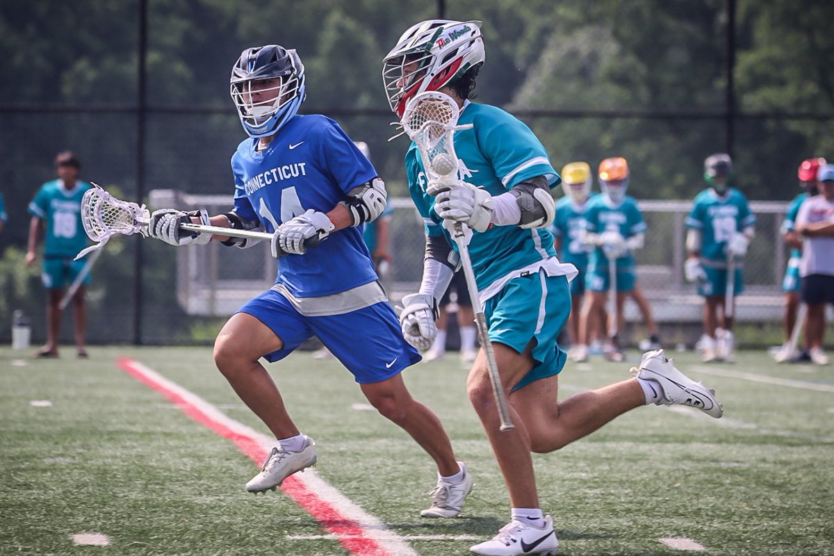 Despite Florida ‘25s loss to Connecticut, <a href="/natlaxfed/">NLF</a> 4 ⭐️ Luke Danna (Florida <a href="/Crabslacrosse/">CRABS Lacrosse</a>) was the best player on the field. 

The lefty stuck four goals for Florida, including an impressive shot on the run into the lower corner for his fourth.