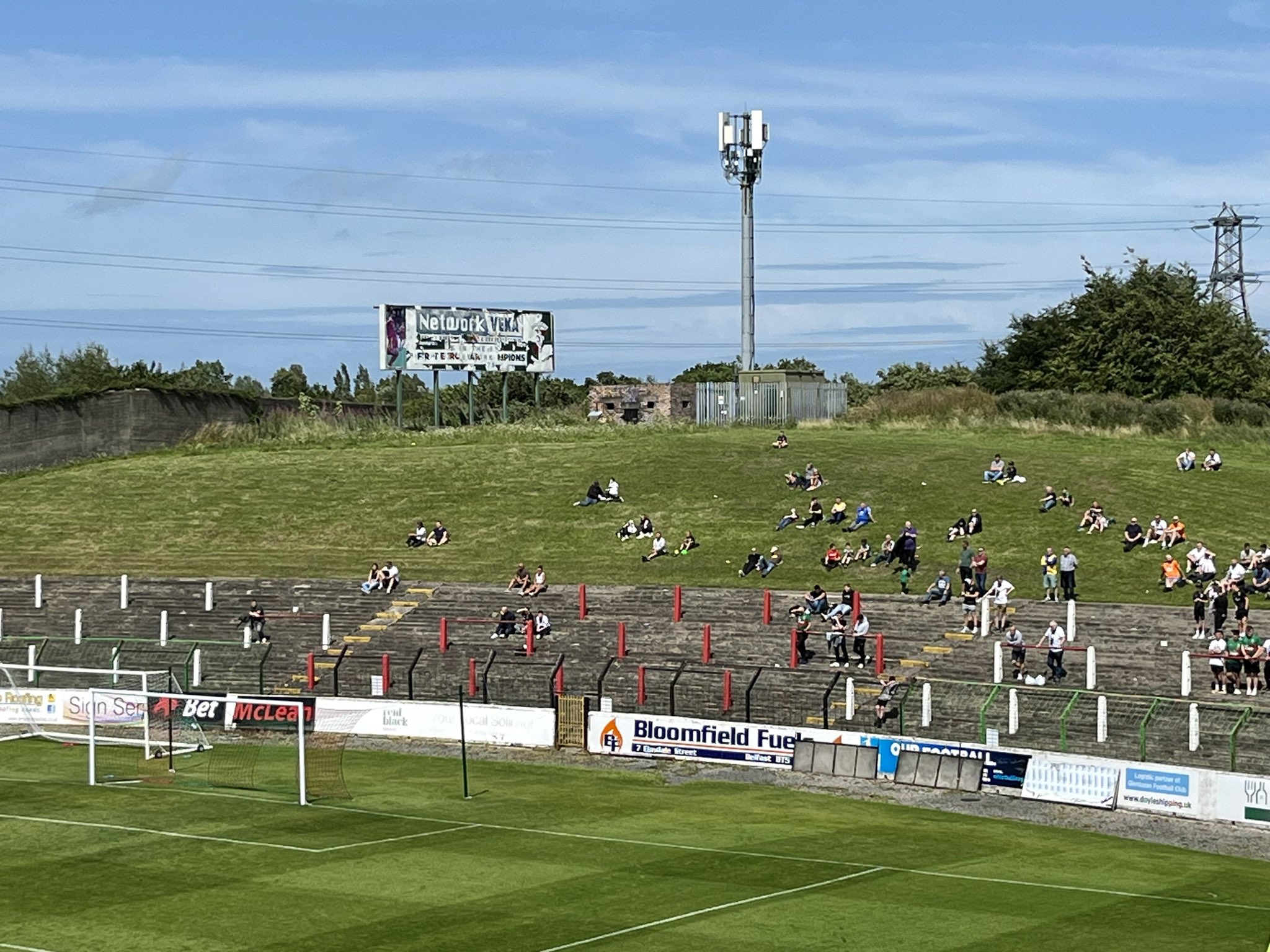 Paul Vance on Twitter "Glentoran v Bangor Preseason Friendly Oval
