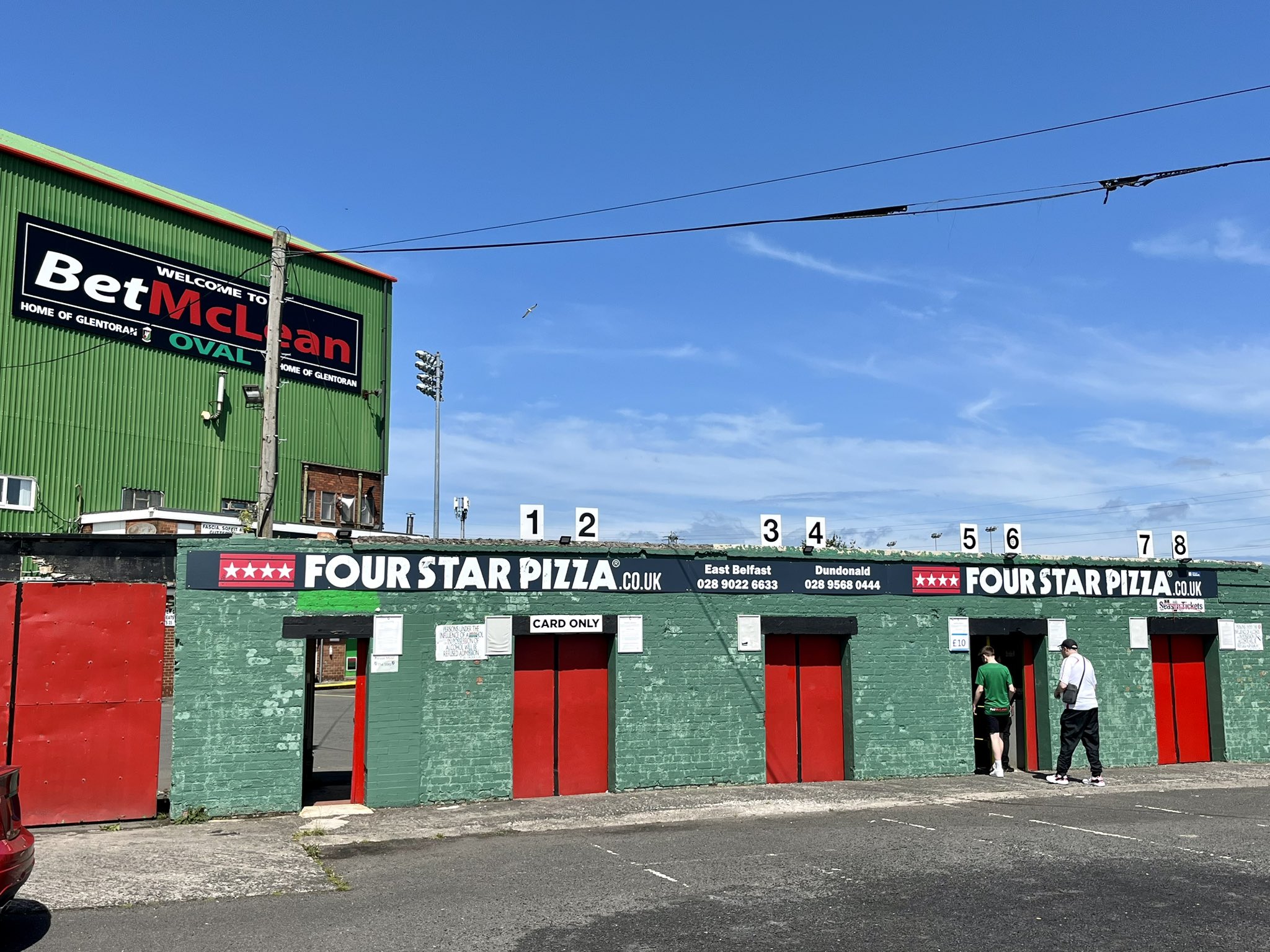 Paul Vance on Twitter "Glentoran v Bangor Preseason Friendly Oval