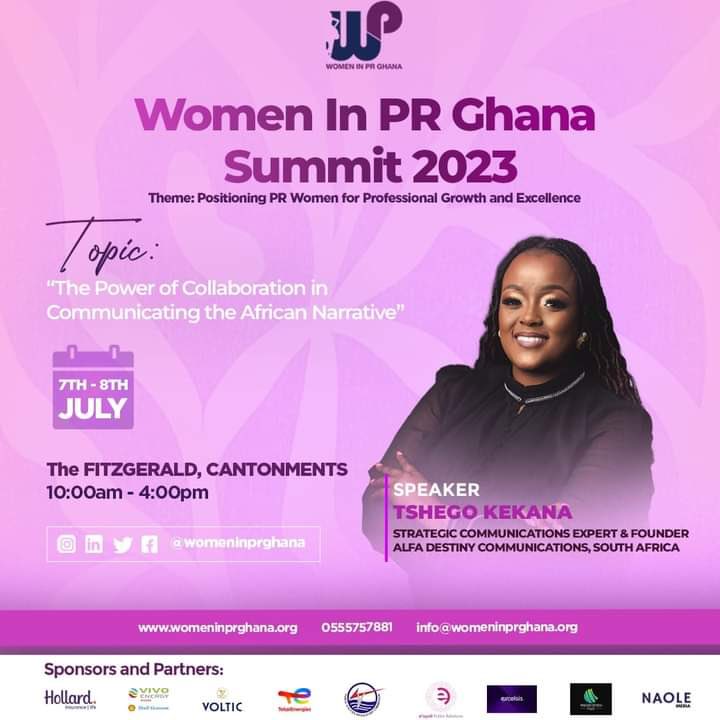 EdinamSika's tweet photo. Tell the African story and help change the narrative of the continent 

#womeninprghana 
#WiPRSummit2023 https://t.co/jbEuKgLNoI