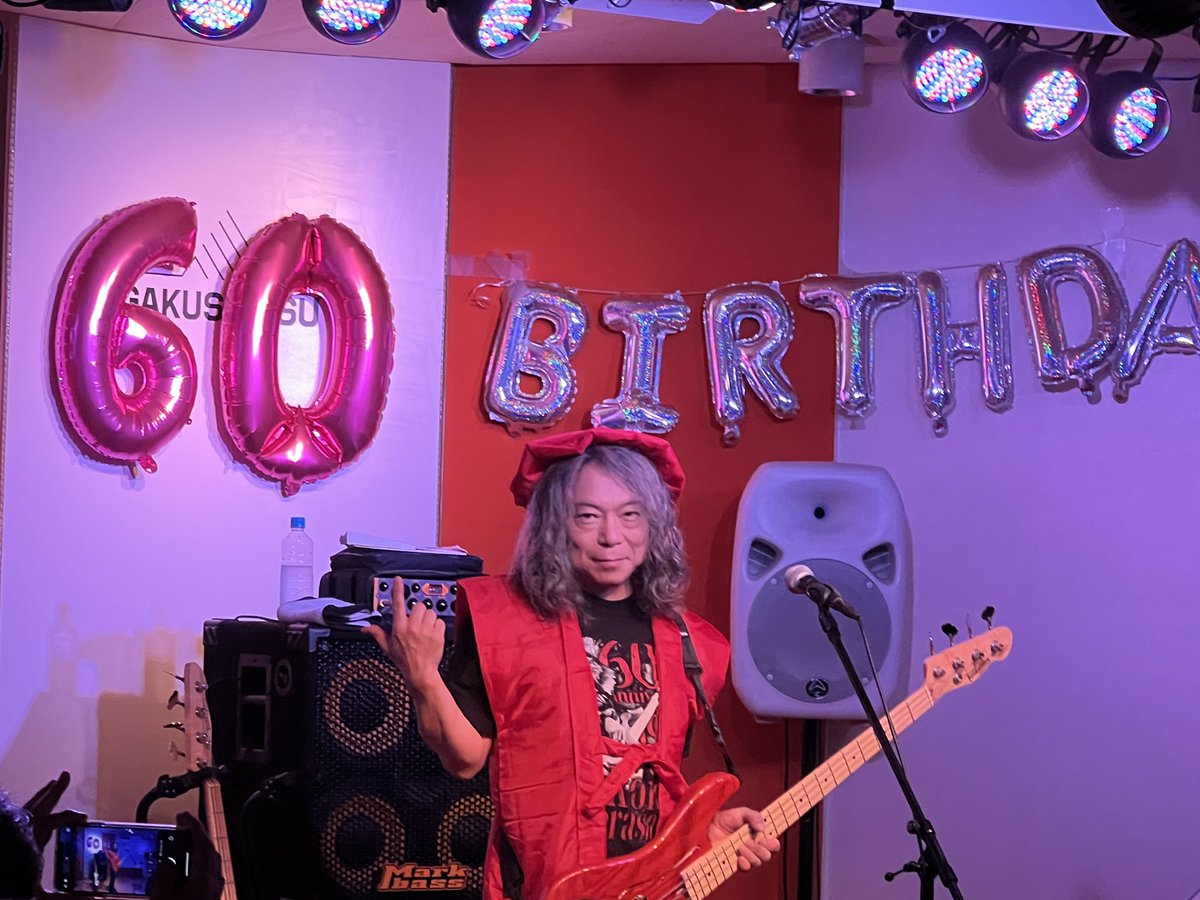 MoonGateStudio's tweet image. 寺ちんこと、スーパーベーシスト寺沢功一パイセンのベース1本一人旅！最高でした👍

#てらちん60