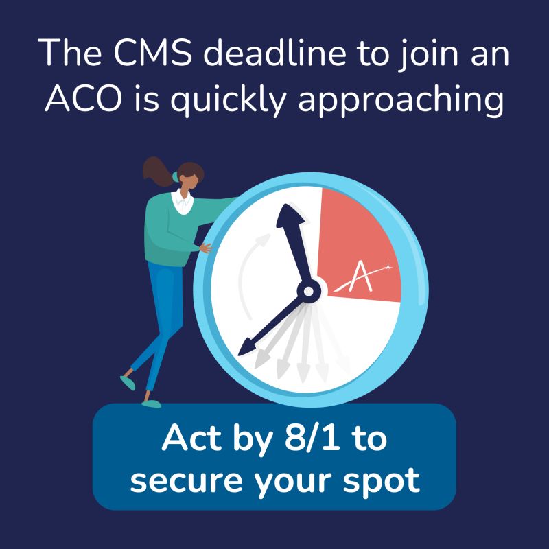 There’s still time! We’ve extended our 2024 ACO recruitment deadline to match CMS’s deadline of August 1. Don’t hesitate - it’s time to take action and meet with our team of experts. Start your value-based care journey and claim immediate benefits today: ow.ly/VXqu50P6R4h