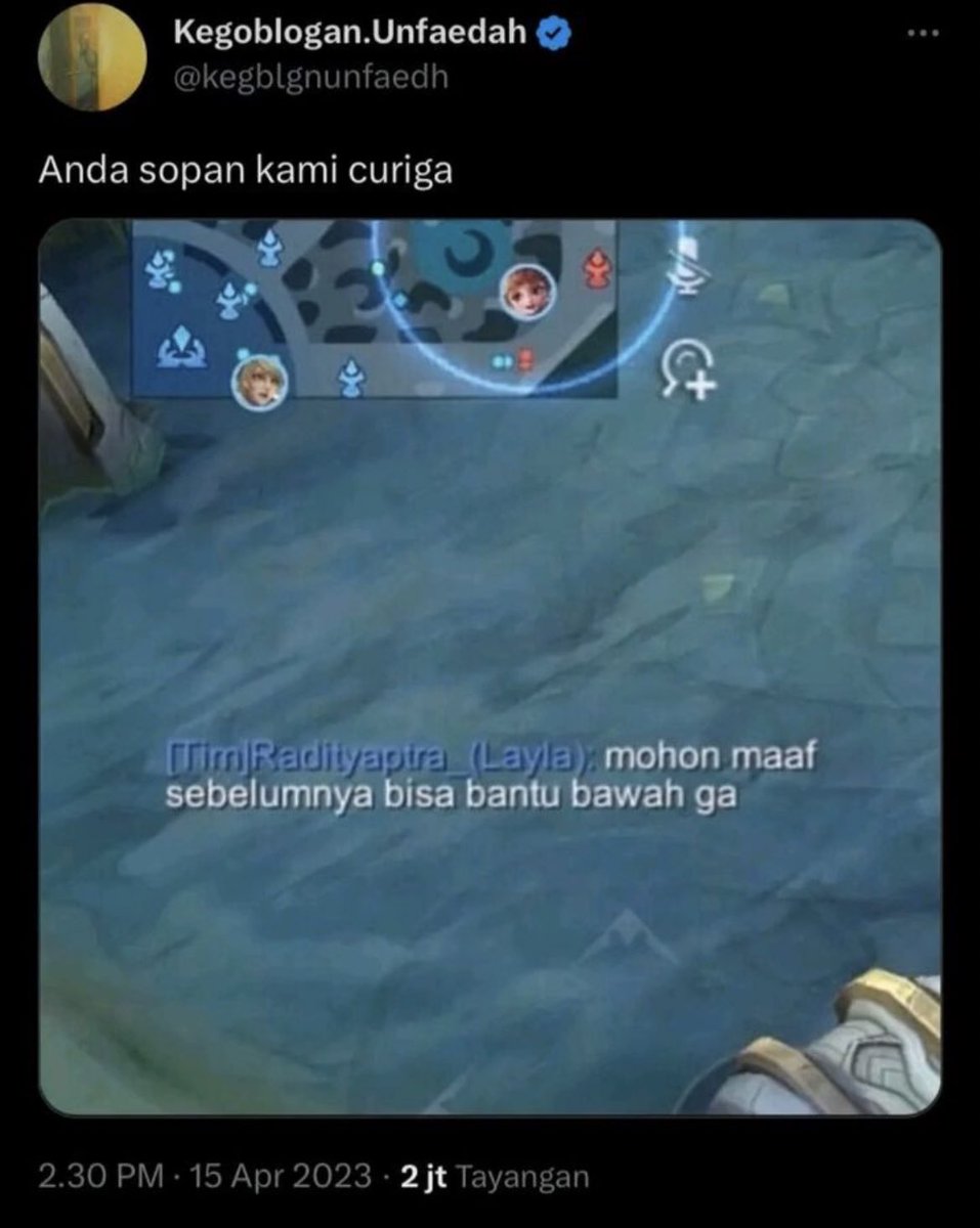 PERHATIAN !! Thread ini Diluar Nalar Per Mobile Legendan😭

A Thread