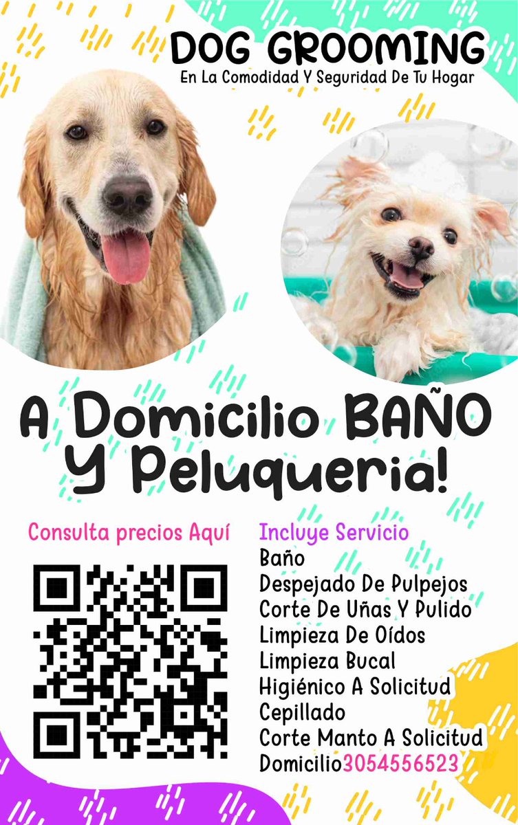 YuriMatoma's tweet photo. Baño y peluquería a domicilio, en la comodidad de tú hogar, con la plena seguridad que tú mascota no será maltratada!
Más información
https://t.co/RnKnzTW9Hs
✔️Certificada como Auxiliar en Veterinaria
✔️Certificada como Groomer Canina https://t.co/dlnxu1veMy