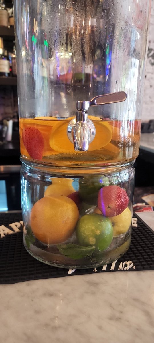 Wingos's tweet image. Just getting up,yes it was a great Friday night 🌙. Lets start this ⛅ beautiful day by offering $5 Mimosas,Bloodymarys and Sangria.yes white or red Sangria.  Enjoy.Goes great with wings. Hope to see you.
#Sangria #Bloodymarys