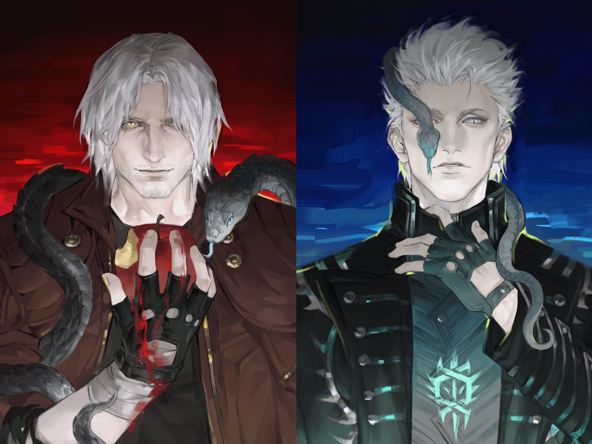 abionicsheep's tweet photo. #DMC #DevilMayCry5 #DMC5 #Dante #Vergil https://t.co/TMep3HTFue