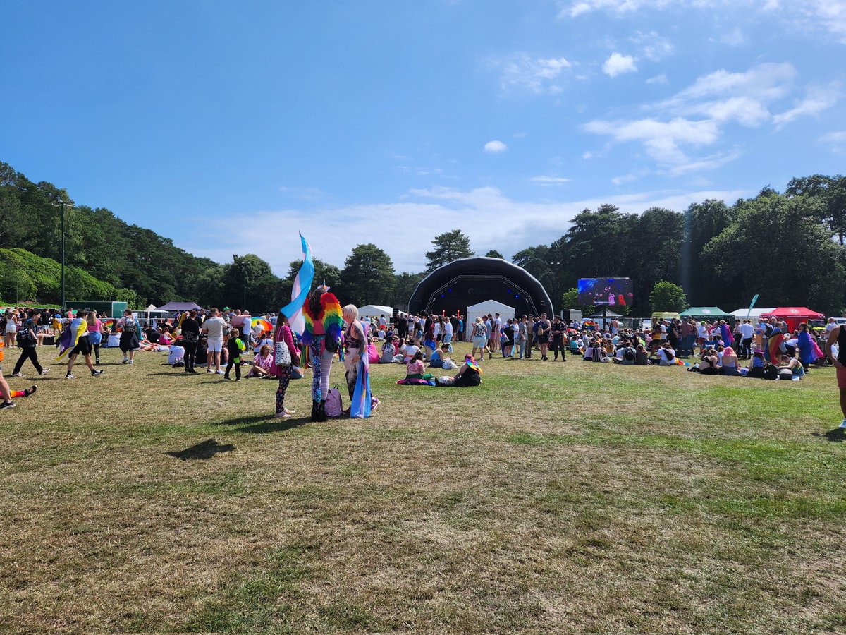 A wonderful day at #BourneFree. We had a lot of great conversations with people about the work we do in the group, and also met some of our new students who will be joining @bournemouthuni in September #BUProud