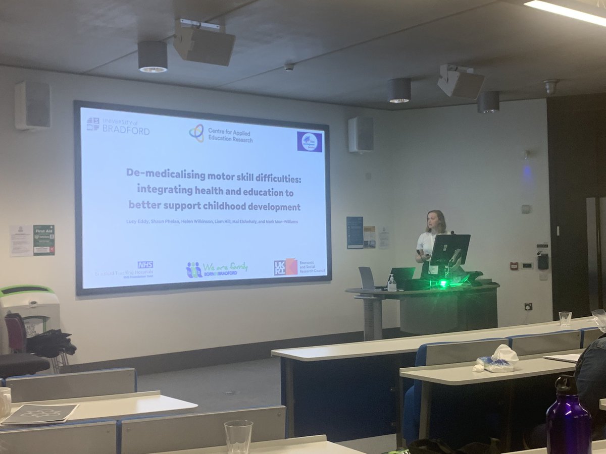 Dr Megan Wood (@drmeganlwood) on Twitter photo <a href="/LucyEddy_/">Dr Lucy Eddy</a> presenting her work on working towards de-medicalising motor difficulties in children & working with our OTs to better support families @DCD_UK_2023 <a href="/LucyEddy_/">Dr Lucy Eddy</a> presenting her work on working towards de-medicalising motor difficulties in children & working with our OTs to better support families @DCD_UK_2023