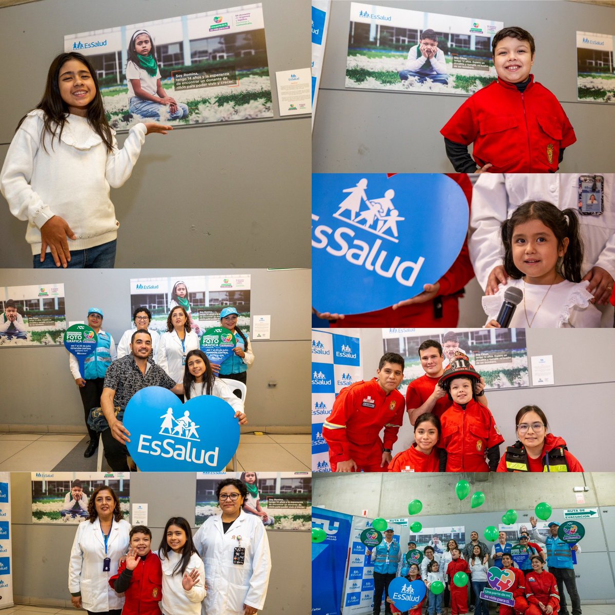 EsSaludPeru's tweet photo. ¡Por ellos! 💙
Romina, quien sueña con ser diseñadora de modas; y César, un niño con la ilusión de convertirse en bombero, se unen a cruzada de #EsSalud por la donación de órganos.

Estos pequeños esperan un donante para poder cumplir sus sueños.

👉 https://t.co/DYlqKhWQ5w https://t.co/8EQspOtki7