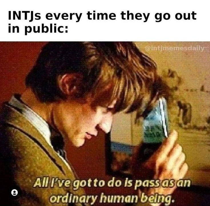 Intjmeme's tweet photo. #INTJ https://t.co/6YpdjIUFS0