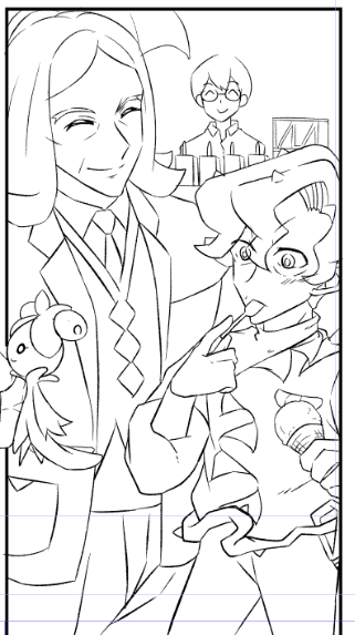 計画性なさすぎて、描いたやつほぼ消えて笑っちゃった 
