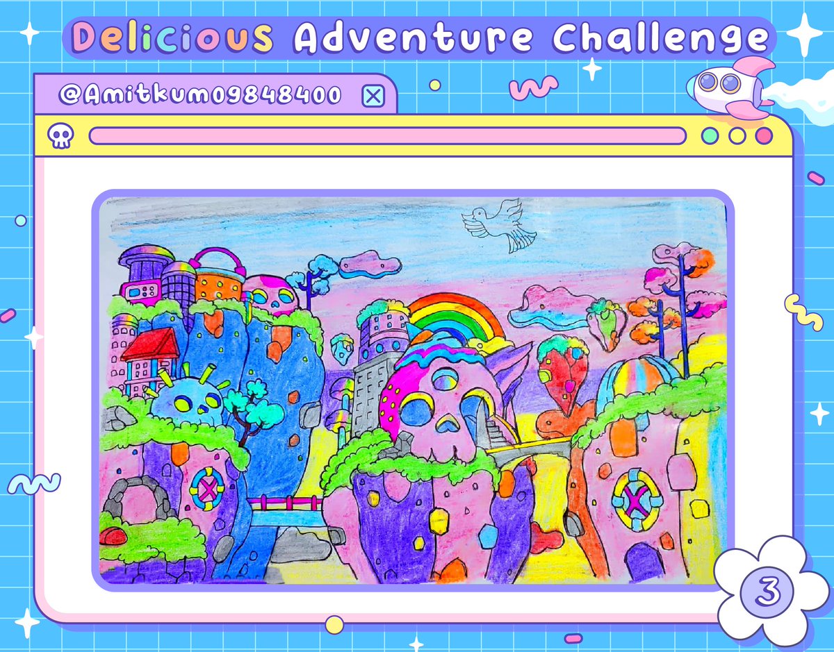 Watch as @Amitkum09848400 transforms blank canvases into captivating masterpieces.  

#DeliciousAdventure