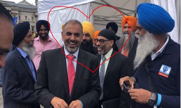Khalistani #Pannu with Lord Nazir of Rotterham, who was jailed for serious sεxual abuse of a boy (age less than 11 years) & attempted rαpe of a girl (age less than 13 years). theguardian.com/uk-news/2022/f…