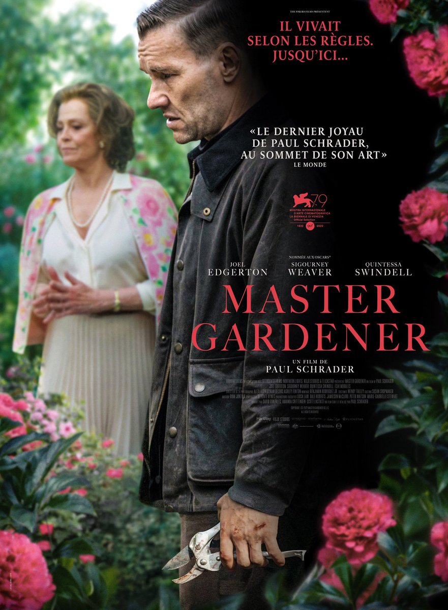 Je termine ce marathon ciné avec #Mastergardener, mon tout premier Paul Schrader !