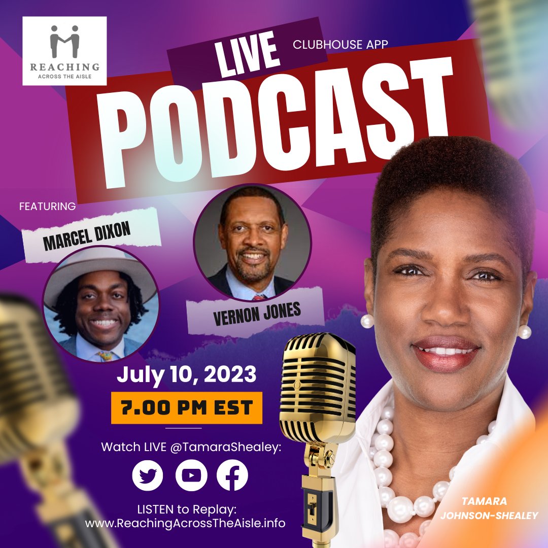 Let's talk... This Monday, <a href="/Marcel4Congress/">MarcelForCongress</a> and I will be discussing "Right, Black and Reparations" with <a href="/VernonForGA/">Vernon Jones</a>...
<a href="/icecube/">Ice Cube</a>, can we talk next?
#Georgia #gapol #MAGA #JoeBiden #DonaldTrump 
#Reparations #ReparationsNow #Freedmen #FBA #ADOS #B1 #SecureTheTribe