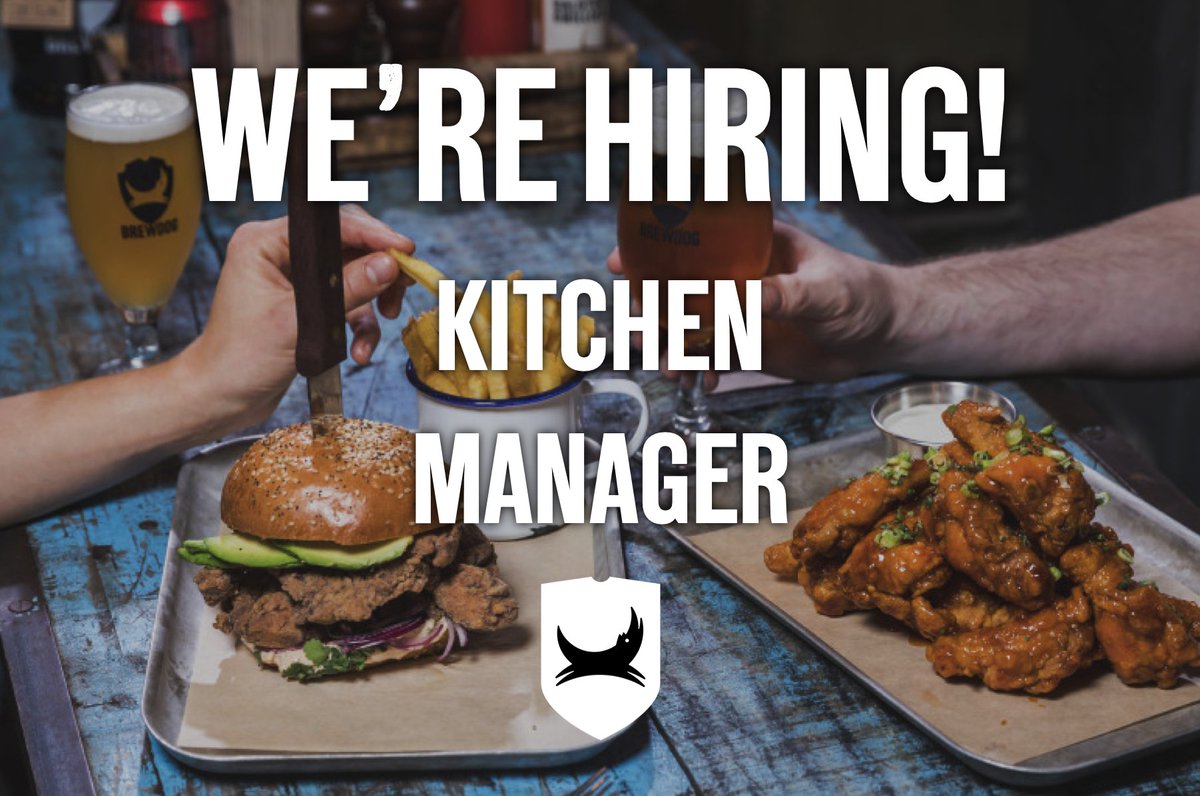 WE'RE HIRING!!

We're looking for an awesome new Kitchen Manager to join our team! 

Think you have what it takes? Apply now via the link in our bio!

#norwichjobs #chefsnorwich #norwichhospo #hospojobs #brewdogjobs #kitchenmanager