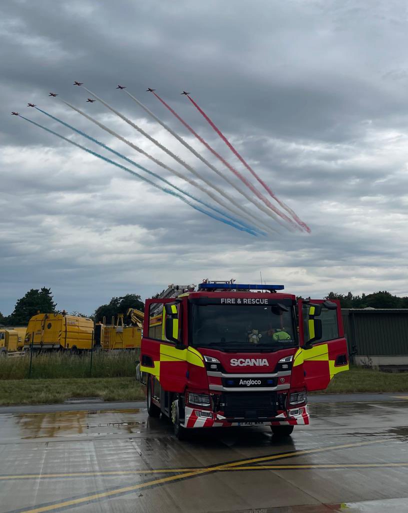 Thank you to the crew from Waddington ST35 <a href="/LincsFireRescue/">Lincolnshire Fire and Rescue</a> for supporting <a href="/RAFWaddington/">RAF Waddington</a> families day