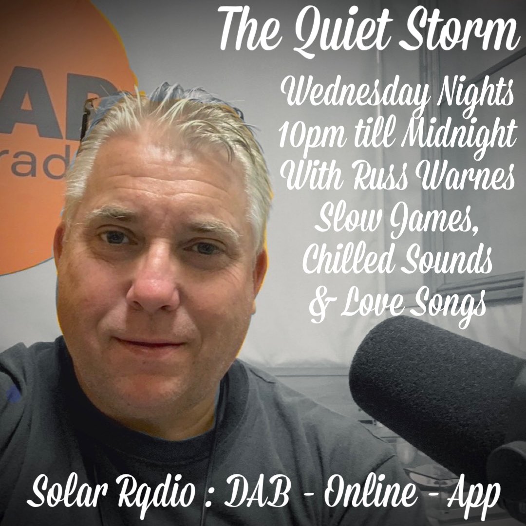 warnsy68's tweet photo. REPLAY: Quiet Storm Show on @solarradio 5th Jul’23. #Soul #Lovesongs #ChilledSounds #Mixcloud #Tunein #Ballards 
https://t.co/WCcnW0Dqx6 https://t.co/9ZwNM7tDgq
