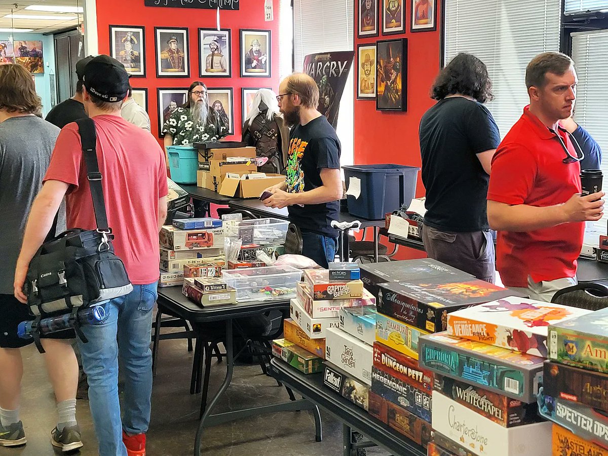 🌟SWAP MEET DAY!🌟
Come find treasures from your community and discover some stellar deals!
#swapmeet #starwars #Warhammer #boardgames #games #3dprint #retro #community #boardgamecommunity #starwarscommunity #WarhammerCommunity #startrek  #toys #games #gamestore #hobbyshop
