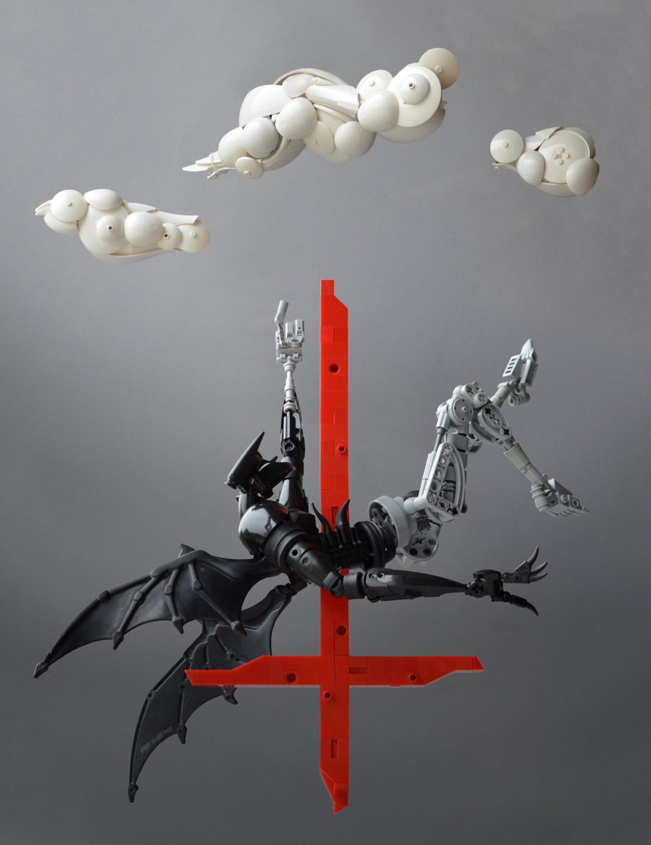 #Bionicle is trending so here’s a simplified alternate shot of my latest piece, Paradise Lost - #レゴ #Lego