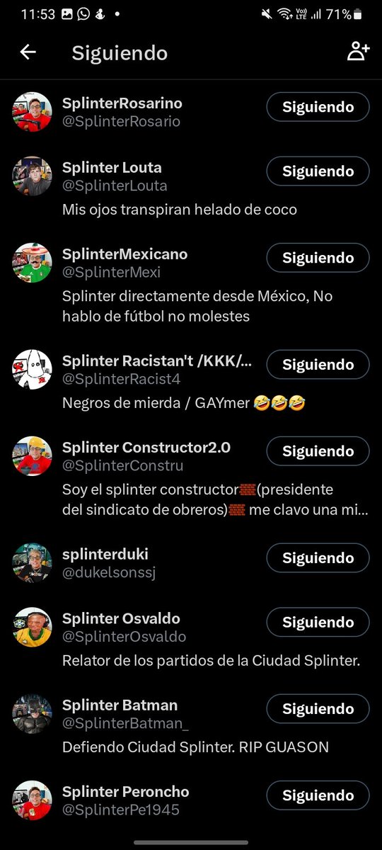 ripnukki666's tweet image. acabo de encontrar una subcultura en twitter de momo XDDD, no puedo seguirlos, encima la lista sigue y sigue