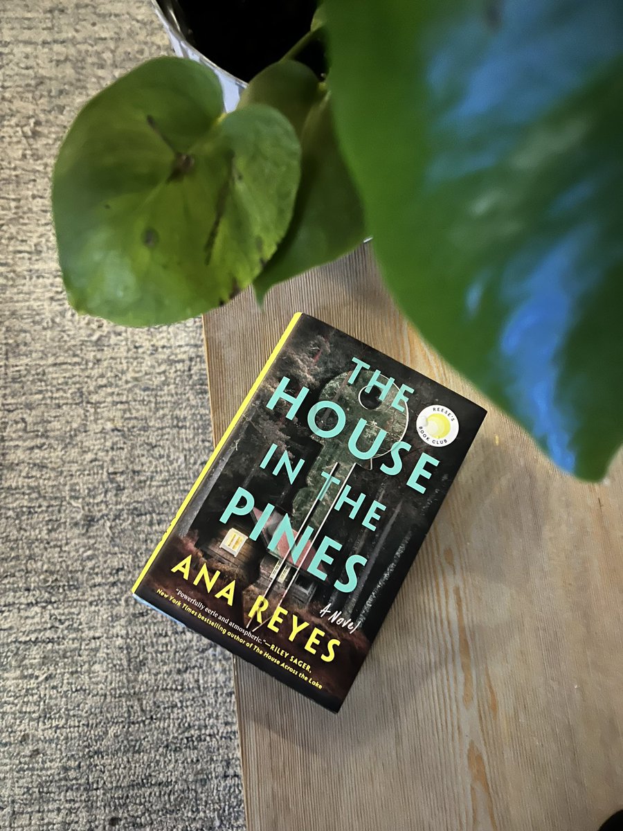 Started off slow, but can’t put it down now. #anareyes #thehouseinthepines #spookyread #BooksWorthReading