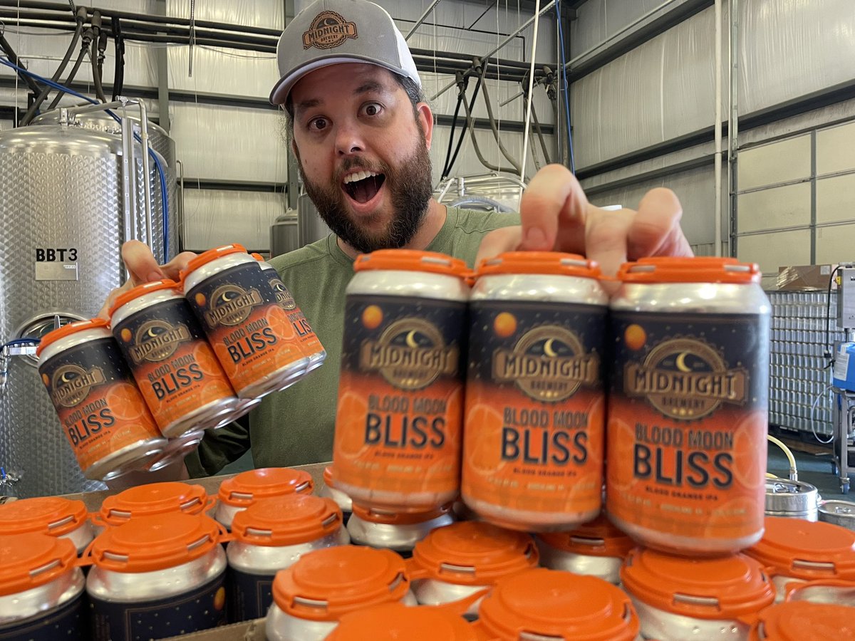 I think John wants you to come get some Blood Moon Bliss! We have River City Wood Fired Pizza here 3-8pm and music from Willie Williams 6-9pm! Tasting room hours are 2-9pm!