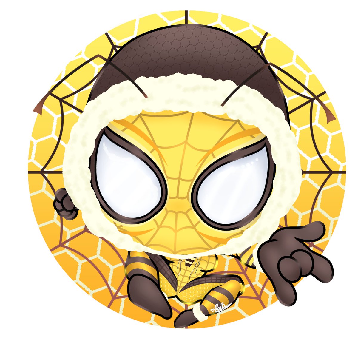 RayBeanTW's tweet photo. @sugaredhoneybee 

Made this based off an avatar my buddy @McMatterz made for my friend! Thanks to HoneyBee for letting us support their design! <3  So this is a little something for me friend Bee and the OG creator HoneyBee!! <3 <3 <3 https://t.co/3aw9Q7O5WG