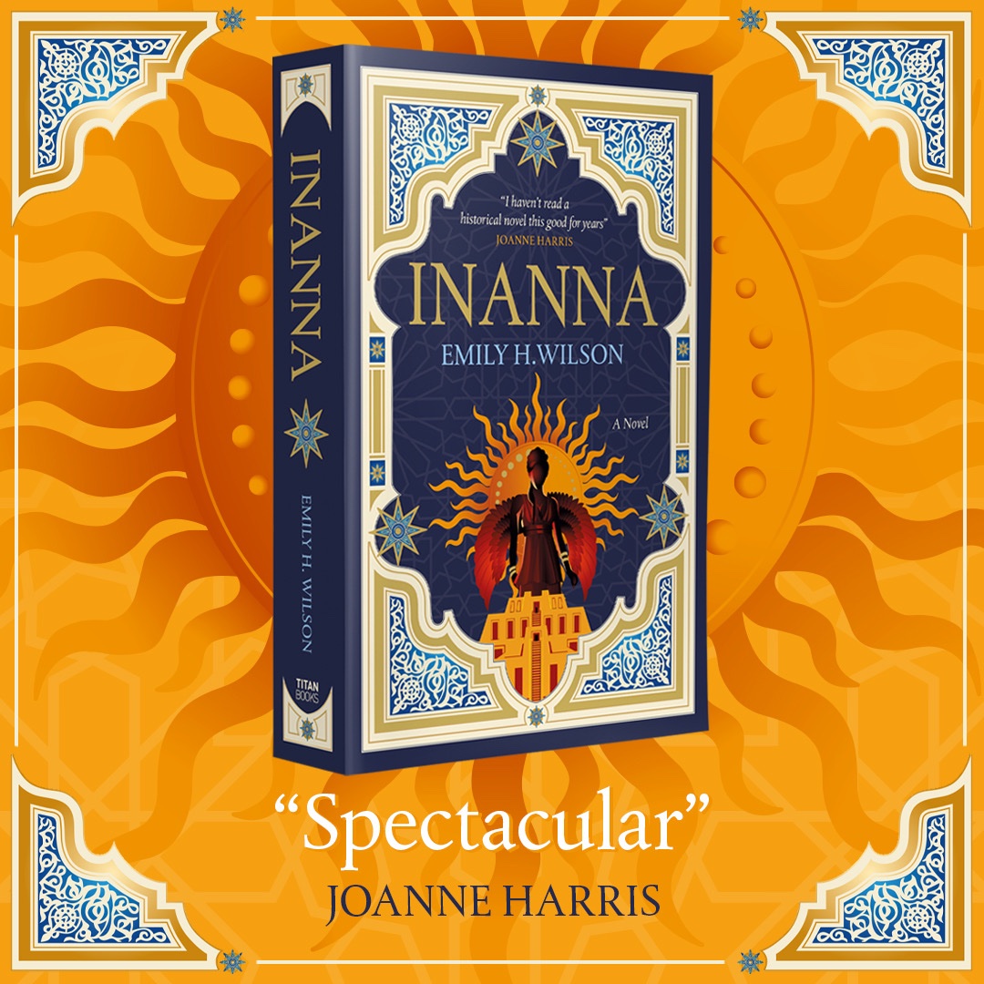 Only about three weeks until my Sumerian epic is out, should Ancient Mesopotamian goddesses and heroes be your vibe. Available for pre-order now at all the usual places.