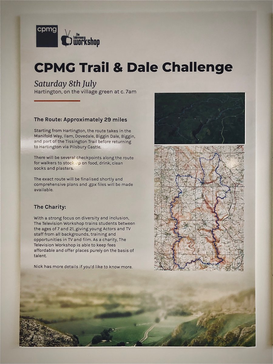 Hi ace actor @Vicky_McClure, any chance of a lovely retweet? @cpmgArchitects @PaulSmithDesign @BSPConsLtd @GleedsGlobal @ChordConsult are walking 29 miles for @ttvworkshop today
justgiving.com/page/cpmg-trai…