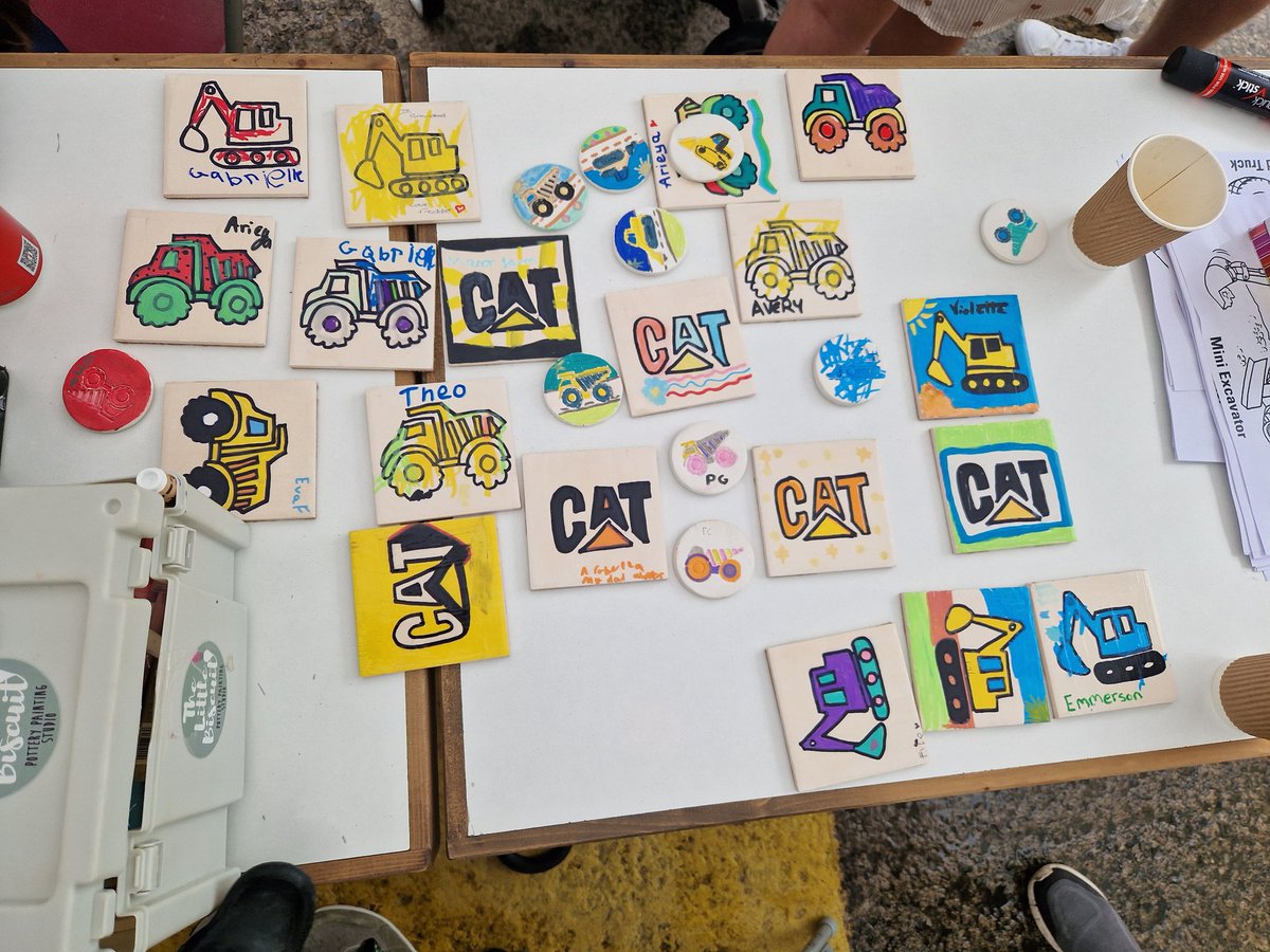 We're at Finning UK today celebrating 90 years. 

Custom coasters and fridge magnets.

If you're having a corporate work event, get in touch to see how we can help.